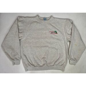 VINTAGE South Florida Sporting Clays Inc Riffle Gun Sweatshirt Men Large USA 90s